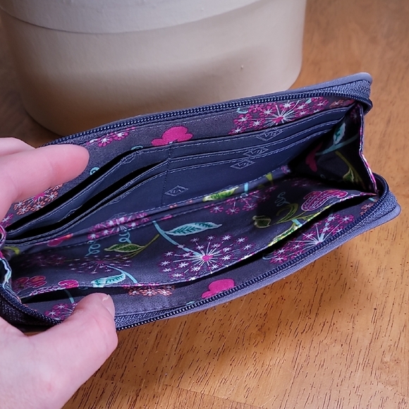 Vera Bradley Floral Disney Wristlet Wallet - Picture 3 of 3